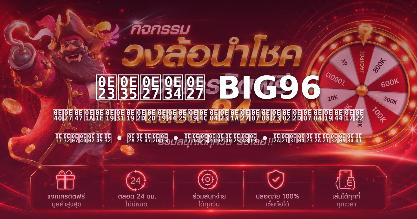 รีวิว BIG96 เว็บพนันออนไลน์ ทางเข้า สมัคร ทดลองเล่น 2026